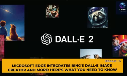 Microsoft Edge Integrates Bing’s Dall-E Image Creator and More: Here’s What You Need to Know