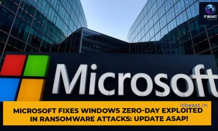 Microsoft Fixes Windows Zero-Day Exploited in Ransomware Attacks: Update ASAP!