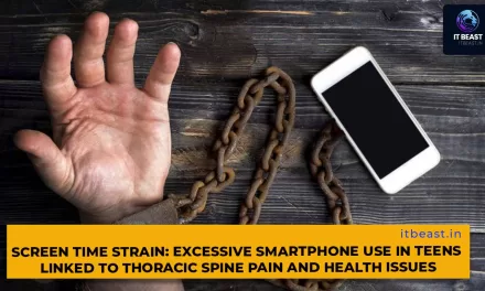 Screen Time Strain: Excessive Smartphone Use in Teens Linked to Thoracic Spine Pain and Health Issues