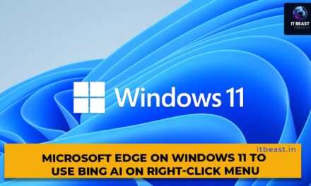 Microsoft Edge on Windows 11 to Use Bing AI on Right-Click Menu