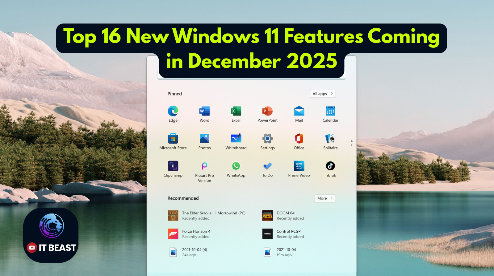 Top 16 New Windows 11 Features Coming in December 2025 — File Explorer ...
